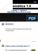 1.3. Semana-01-Sesión-3-Ubicación en La Recta Real - Matematica 1.0