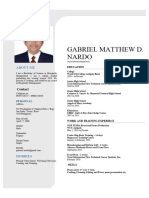 Nardo Gabriel Matthew D. Resume 1