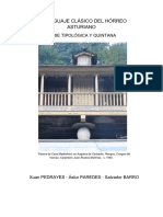 PEDRAYES, X. y PAREDES, A. y BARRO, S. - El Lenguaje Clásico Del Hórreo Asturiano. Serie Tipológica y Quintana