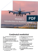 Modulul 1 - Introducere În Industria Aviației