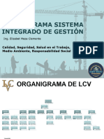 Organigrama de LCV