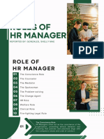 Roles of HRM