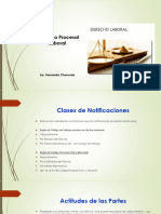 Clase Seis Derecho Procesal de Trabajo