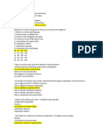 2° Sec - Tema 02 - El Adjetivo - Práctica Calificada