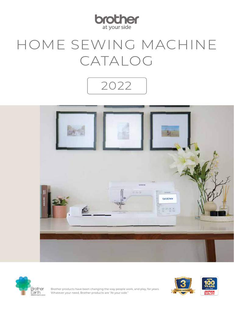Brother FS60X Sewing Machine Overview | PDF | Embroidery | Sewing Machine