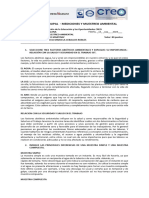 1er TALLER GRUPAL DE MEDICIONES Y MUESTREO AMBIENTAL (80 Ptos) REALIZADO