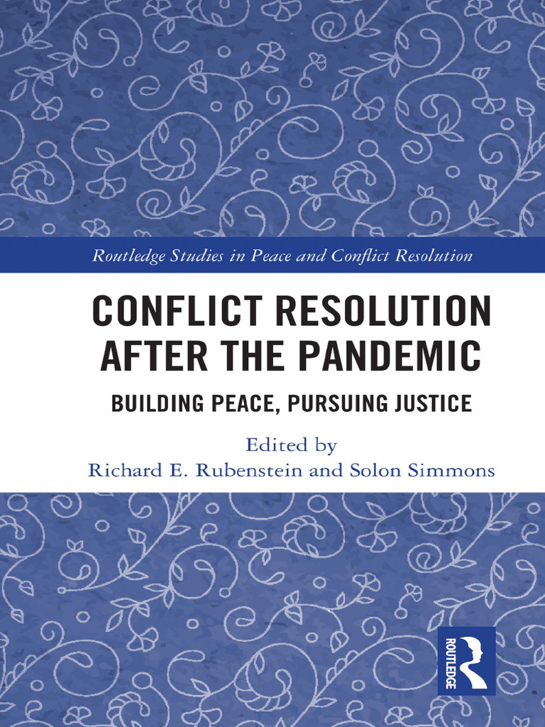 Conflict Resolution After The Pandemic | PDF | Peacebuilding | Peace