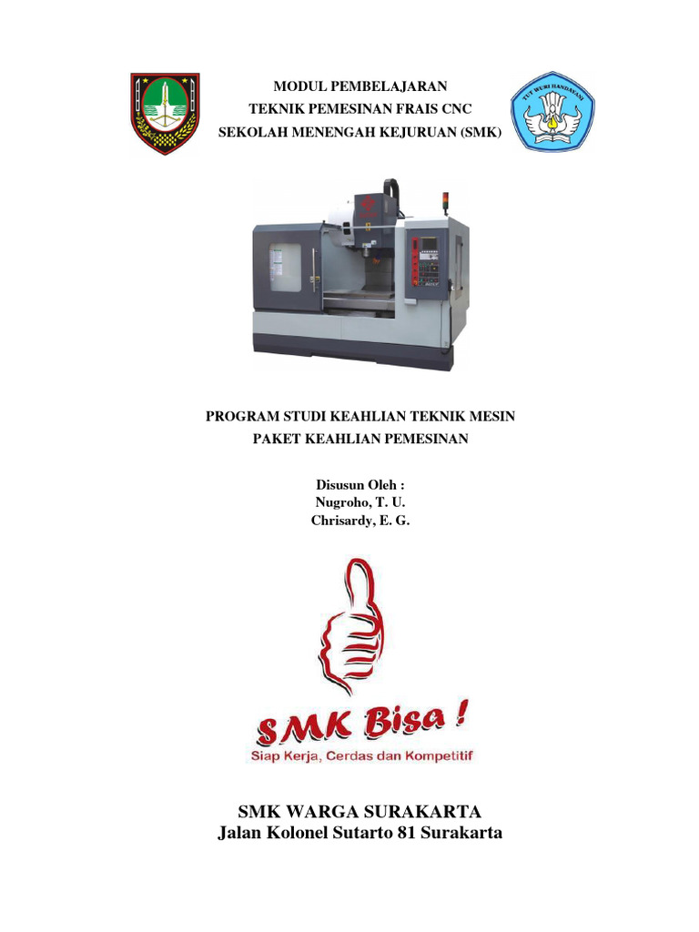 Modul Pelatihan Cnc Milling Fix Pdf
