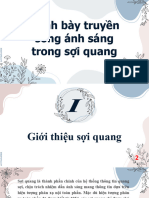 Trình Bày Truyền Sóng Ánh Sáng Trong Sợi Quang