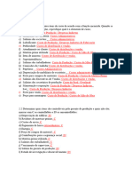 Capítulo 2 Problemas de Contabilidade Gerencial