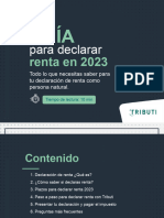 Guia Pa Declarar Renta 2023