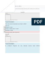 Al Doilea Examen Parțial (Runda A Doua) - Feb-19