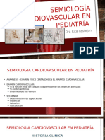 Semiologia Cardiovascular en Pediatria. Dra Rita Castejon Hgsur