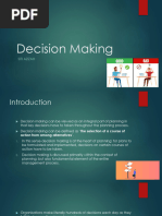 Decision Making