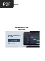 ProjectManager Project Proposal Template WLNK