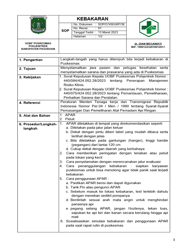 36-8-5-1-3-sop-jika-terjaadi-kebakaran-pdf