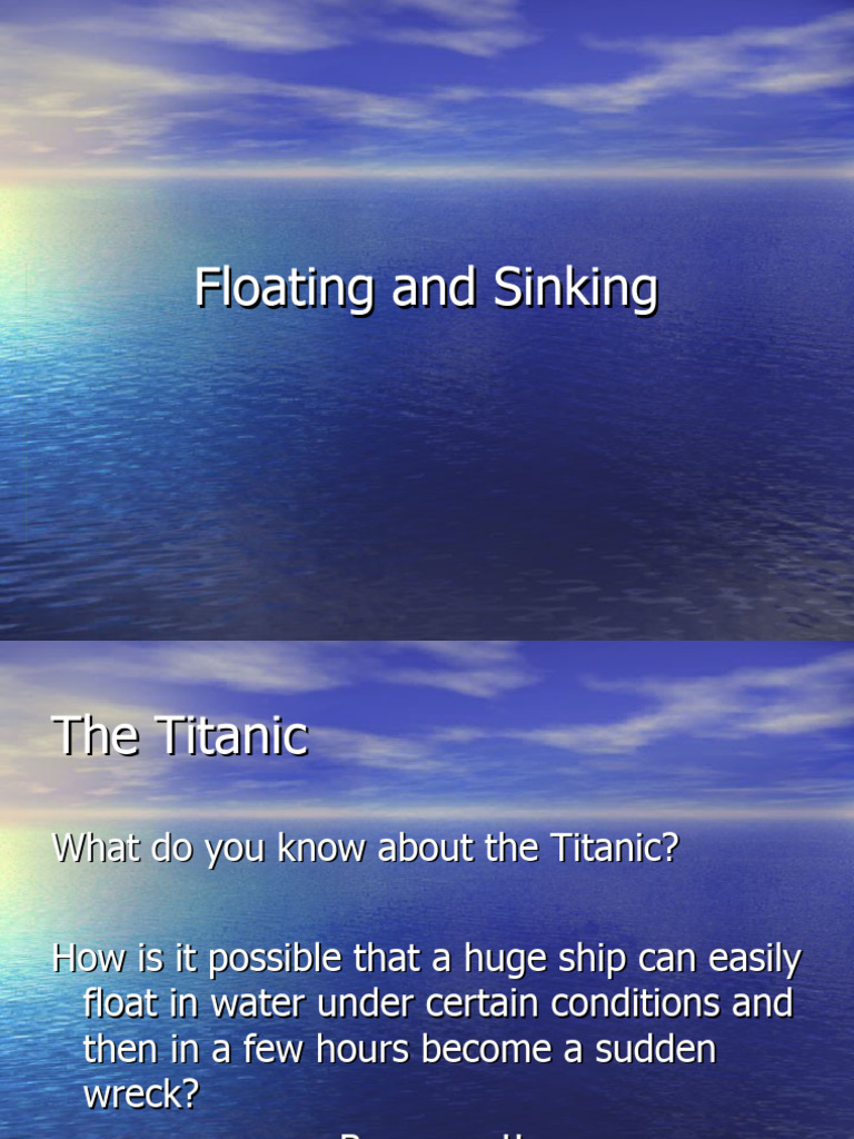 Understanding Buoyancy and Density | PDF | Buoyancy | Fluid Mechanics
