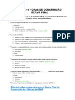 Chave de Respostas Do Exame Final de Construção OSHA 10