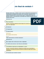 Questionário Final Do Módulo 1