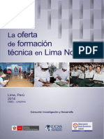 La Oferta de Formación Técnica en Lima Norte