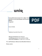Abschlussbericht Des UNIR-Praktikums