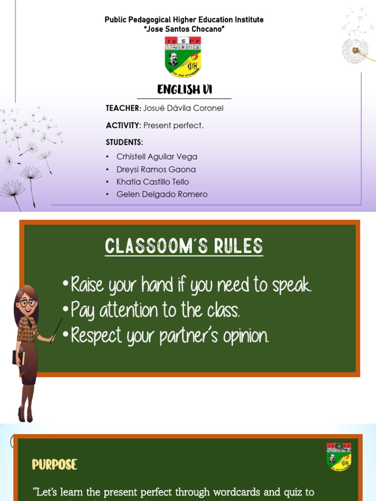 Present Perfect | PDF | Languages | Foreign Language Studies
