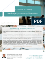 Bankruptcy Attorney Honolulu - Blake Goodman