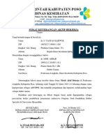 Surat Keterangan Aktif Bekerja DR - Akbar