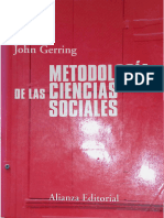 Metodología de Las Ciencias Sociales. Un Marco Unificado - John Gerring - 2014 - Alianza Editorial - 9788420689807 - Anna's Archive