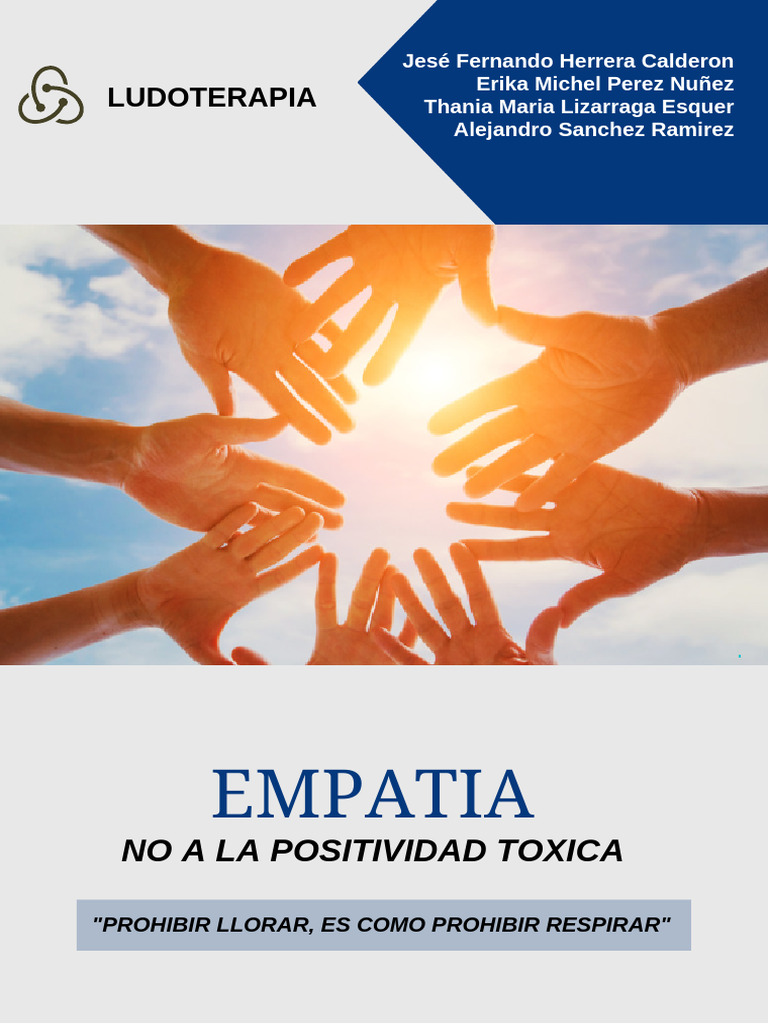 Manual de Empatía y Positividad Tóxica | PDF | Empatía | Las emociones