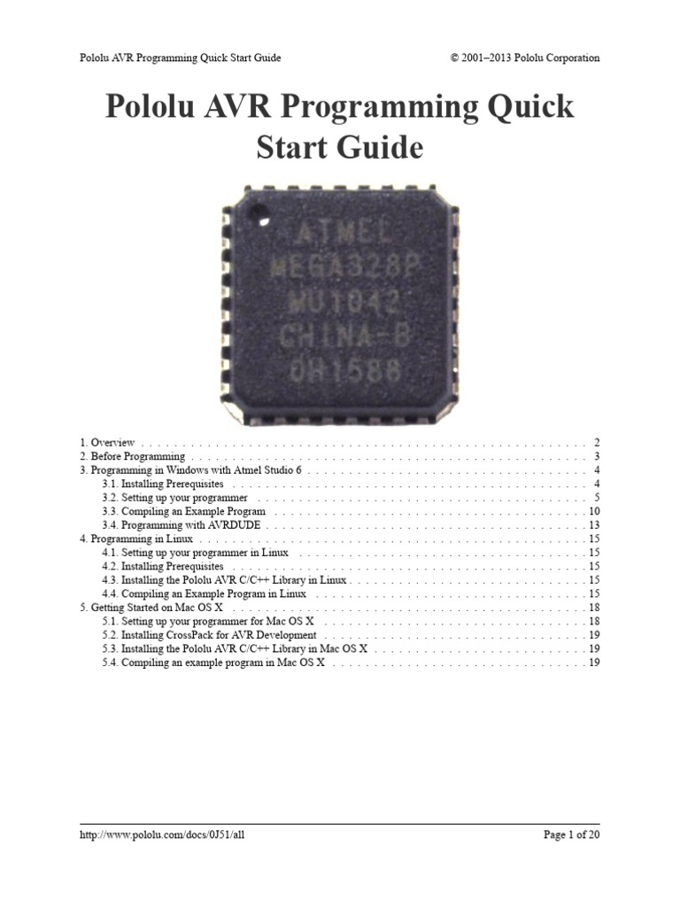 Avr_programming_quick_start_guide | PDF | Flash Memory | Device Driver