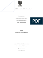 Actividad 6 - Taller de Distribución Física Internacional