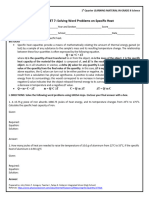 G8-W4 WS6 Solving Word Problems On Specific Heat