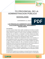 Material de Lectura 3. Las Principales Corrientes Sociológicas PDF