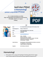 Interpretasi & Pitfall Hematologi DR Zelly BKT 7 Okt 20231