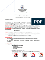 Lektionsplan Zum Übersetzen Von Verbalen in Mathematischen Sätze