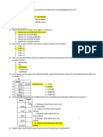 Indeed Excel Quiz