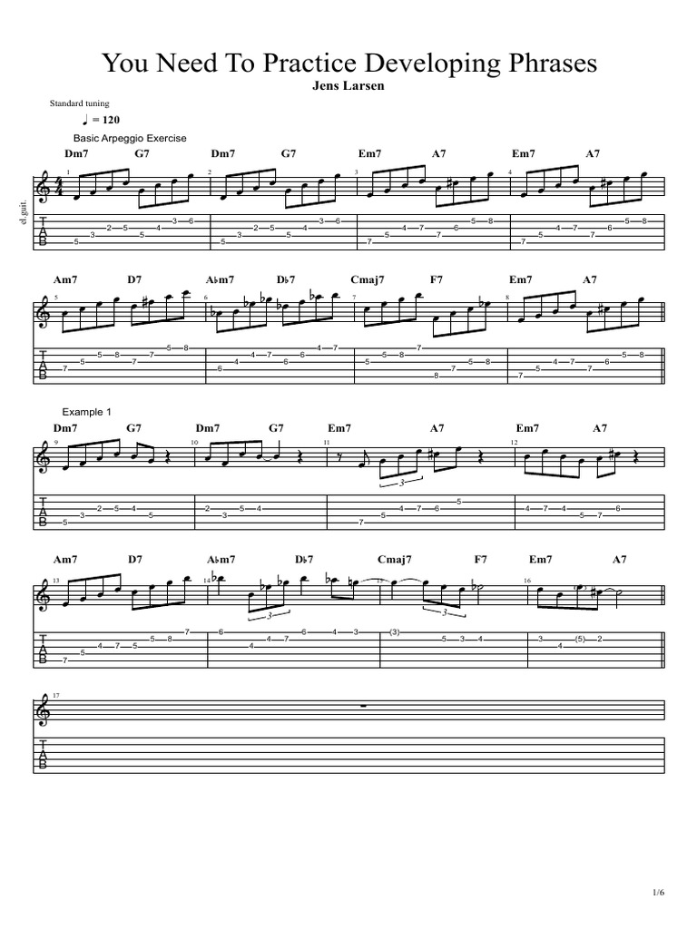 You Need To Practice Developing Phrases in Your Solos | PDF | Elements ...