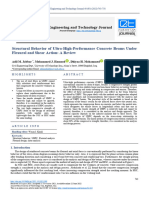 2022 - Structural Behavior of Ultra-High-Performance Concrete Beams Under