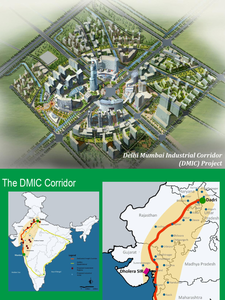 DMIC: India's Economic Powerhouse | PDF | Economies