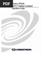 Download Crestron TPS-6X Operations Guide by BrentonMcGhee SN67748551 doc pdf