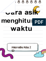 Ebook Cara Asik Menghitung Waktu Kelas 2 SD