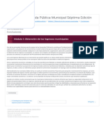 Diplomado Hacienda Séptima Edición - Conclusiones - Conclusiones