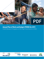 Annual Plan of Work and Budget (POWB) For 2019