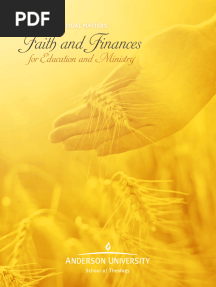 Faith and Finances Book