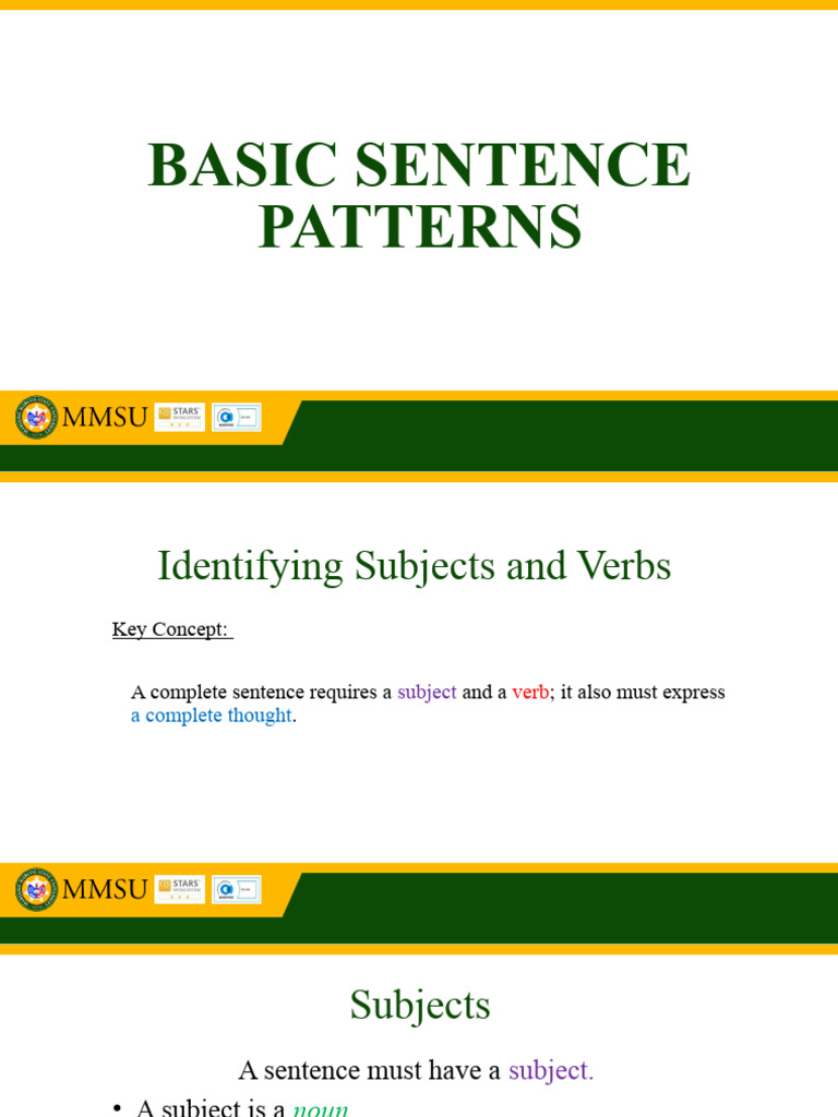 Chapter 2 a basic sentence patterns pdf