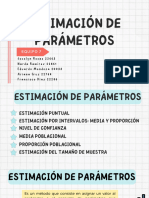 Estimación de Parámetros