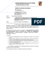 Rapport N 11 CONSULTATION AU CONCEPTEUR