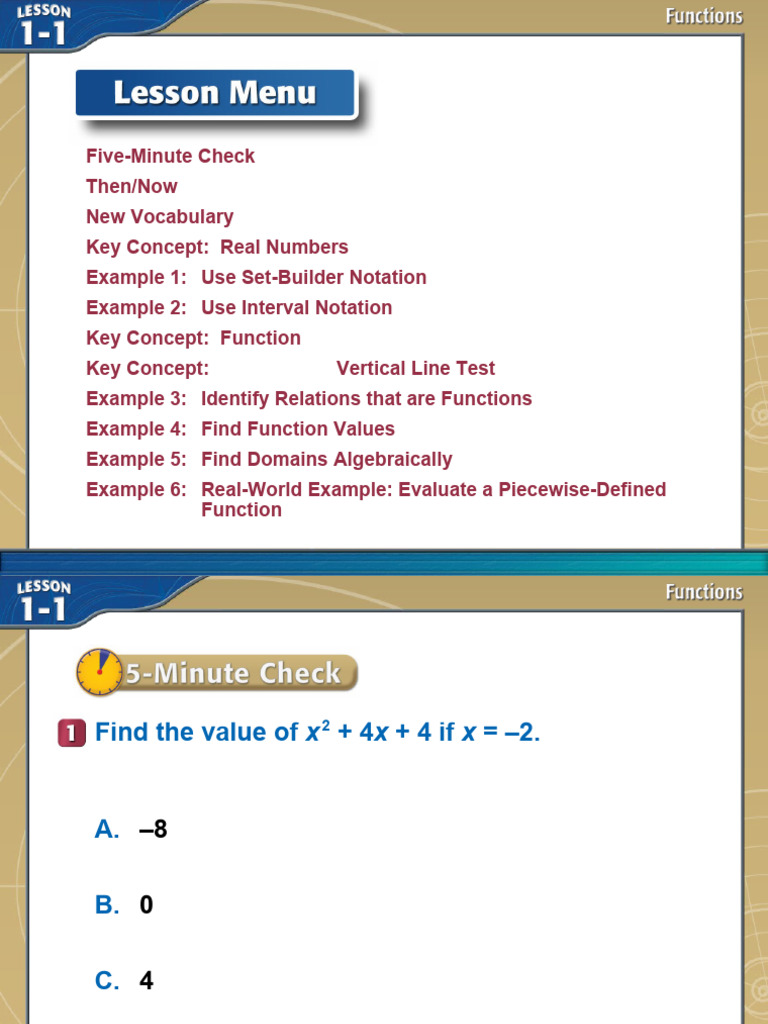 1 1+Functions+PowerPoint | PDF | Function (Mathematics) | Abstract Algebra