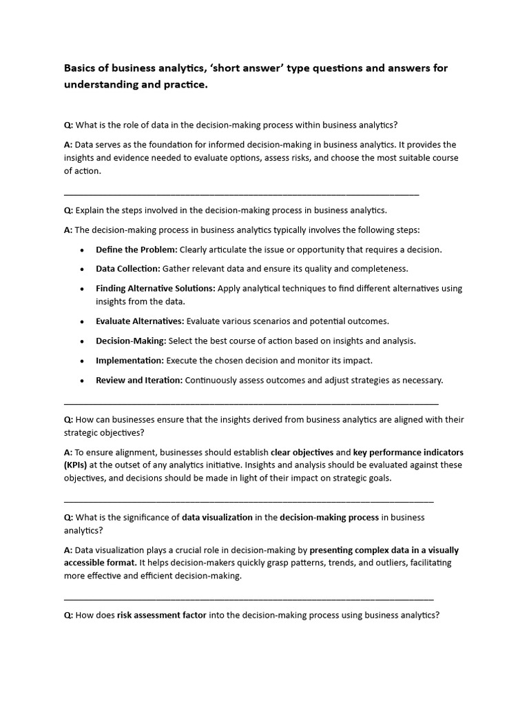 Model Questions and Answers 5 6 920230908163355 PDF Analytics